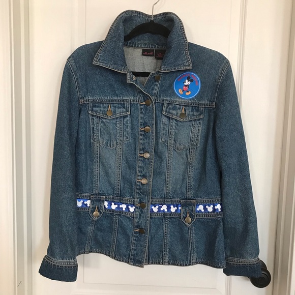 Custom Disney Themed Denim Jacket - Picture 3 of 8